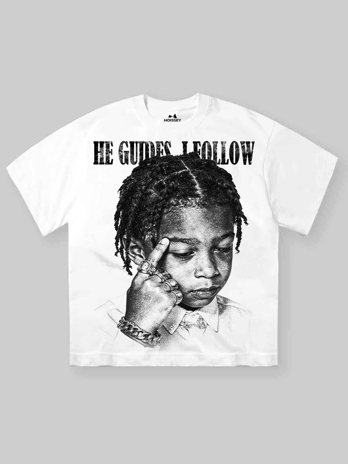 NOISSEY "HE GUIDES I FOLLOW" CHILD PRODIGY ART OVERSIZED T-SHIRT