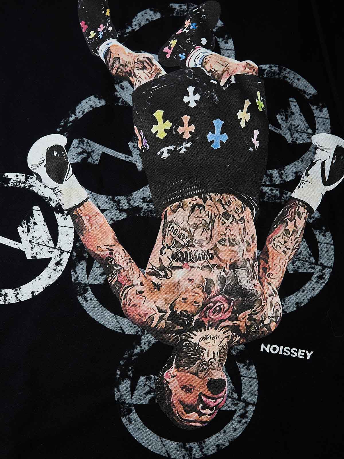 NOISSEY Chrome KO! Champion Print Tank Top