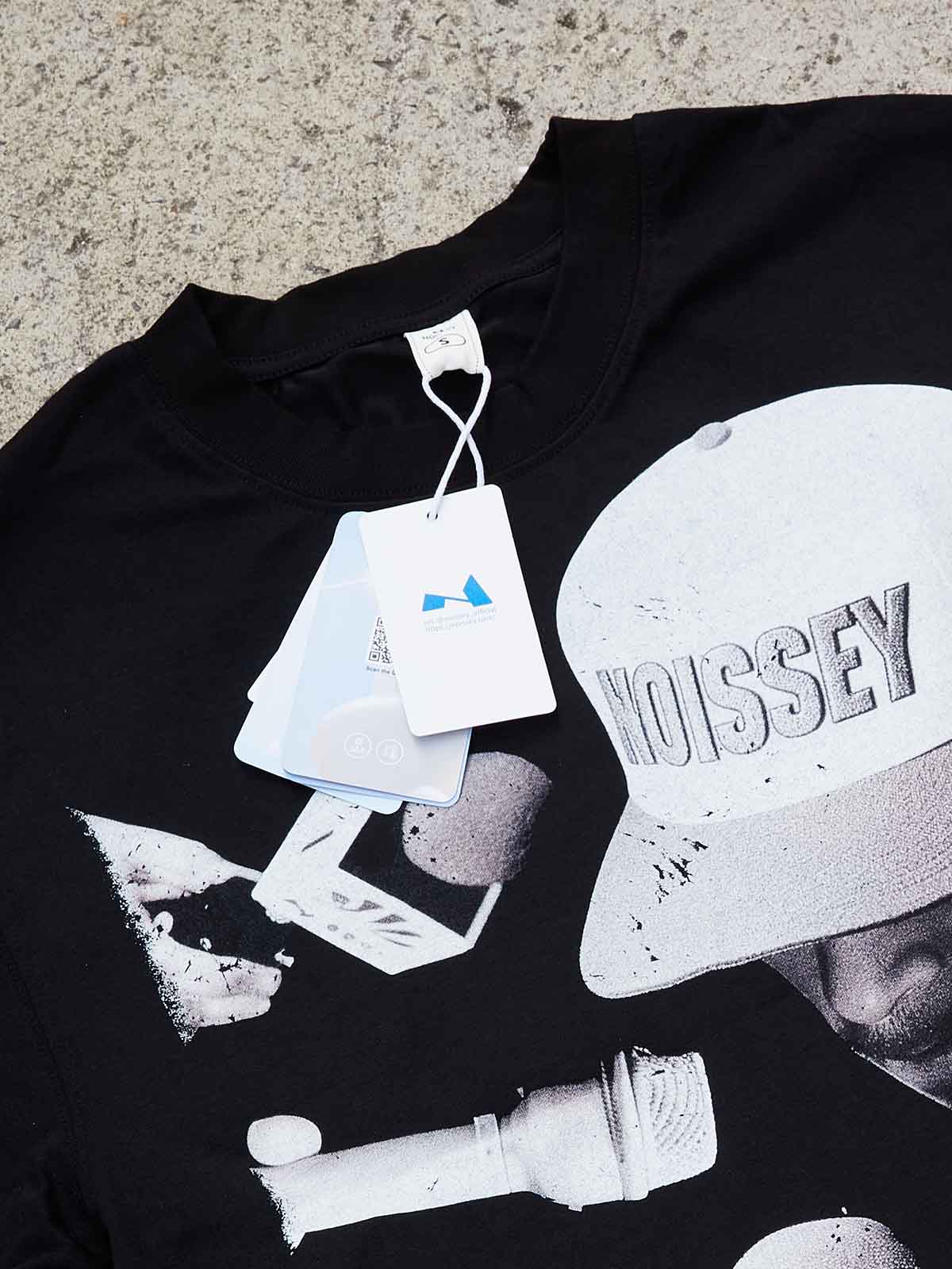 Microphone Press Conference Print Streetwear T-shirt - Heavyweight Cotton