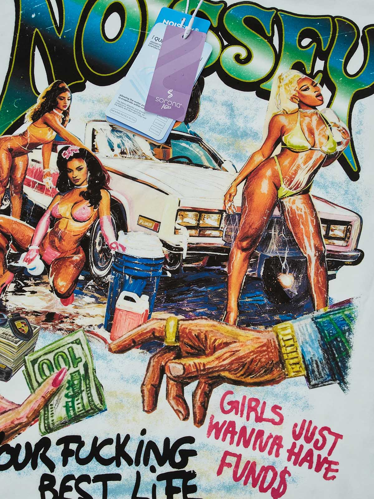 "BEST LIFE" Y2K BOOTLEG TEE – NOSTALGIC GRAFFITI OVERSIZED STREETWEAR