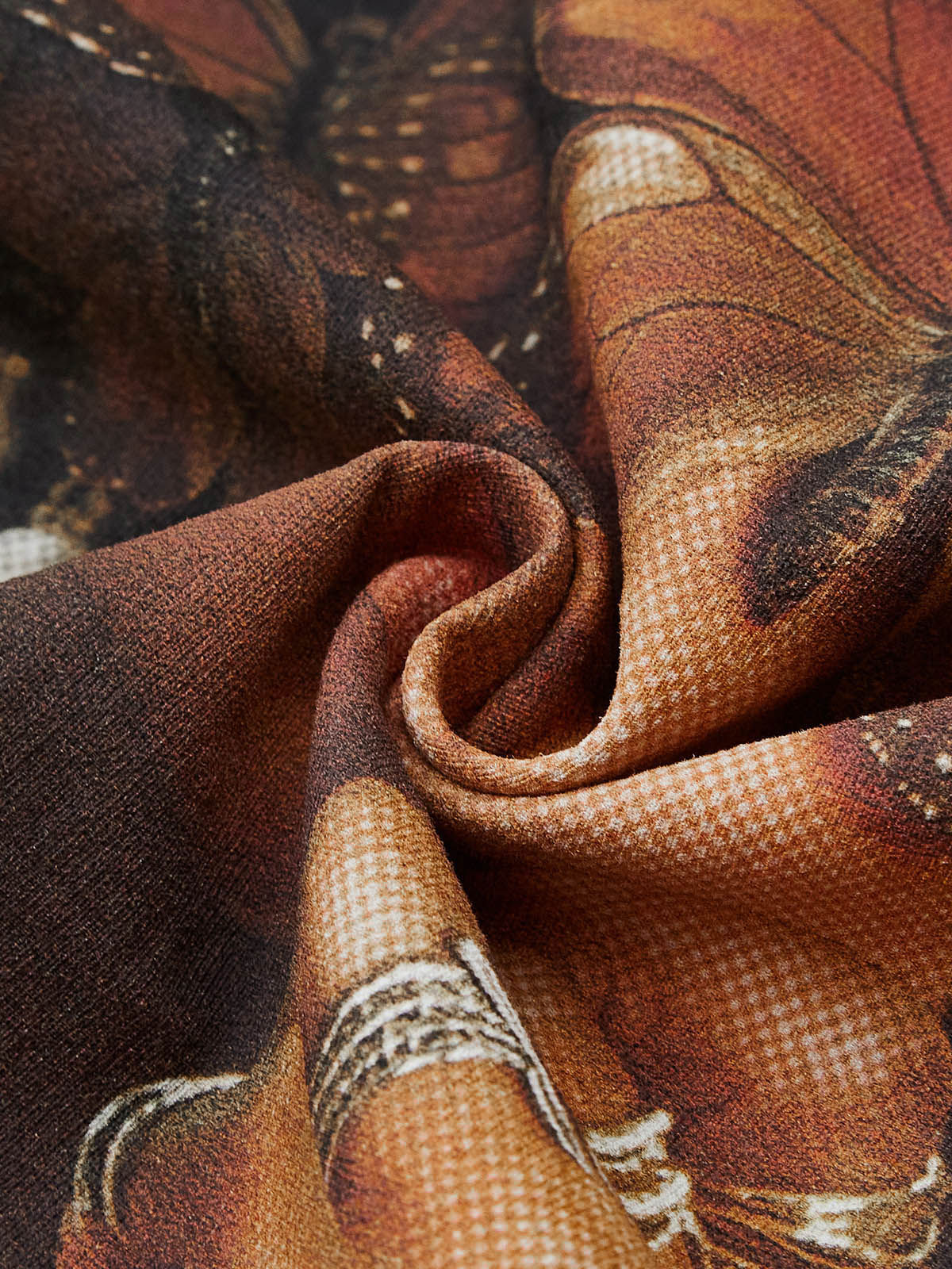 NOISSEY Vintage Wash "Paisley Bandana" Butterfly Portrait Tee