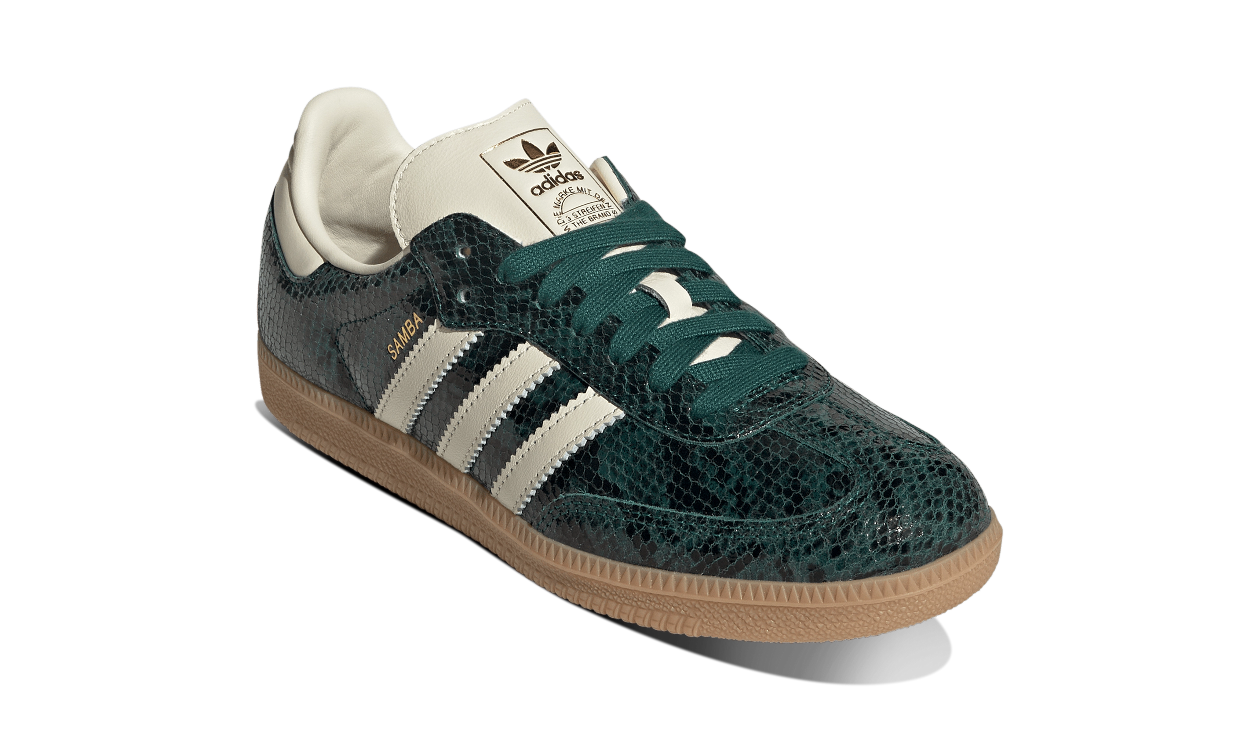 Adidas Samba OG Snakeskin Collegiate Green