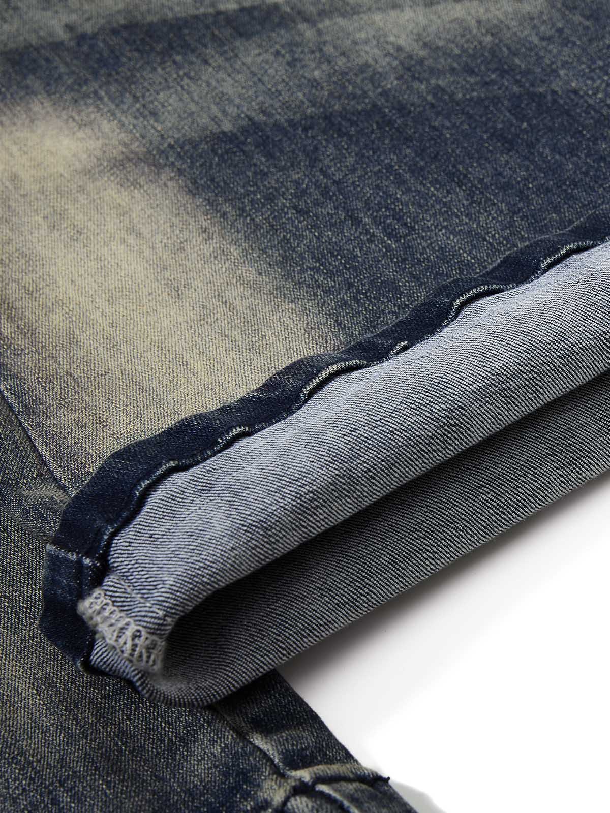 NOISSEY VINTAGE WASH FLARE JEANS - RUNS SMALL | STACKED DENIM