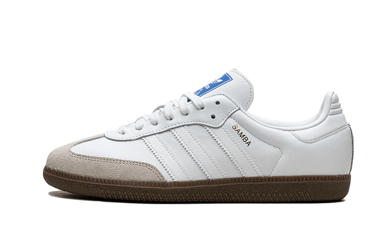 Adidas Samba Cloud White Blue Gum