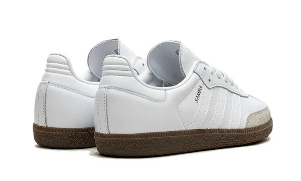 Adidas Samba Cloud White Blue Gum