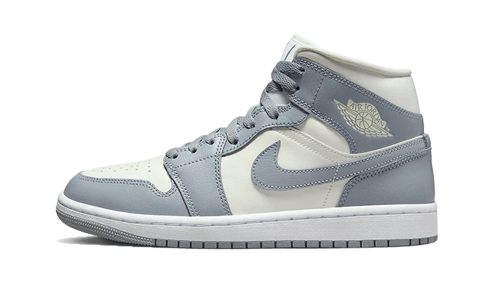 Air Jordan 1 Mid Gray Sail