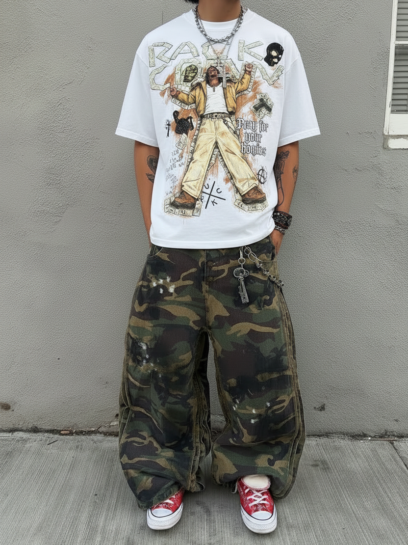 NOISSEY "RACK COMING" Off-White Tee - Boxy Graphic T-Shirt