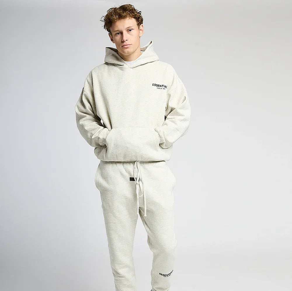 Fear of God Essentials Hoodie Light Oatmeal