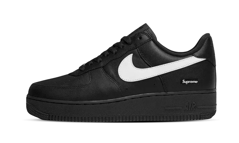Nike Air Force 1 Low Supreme Black White