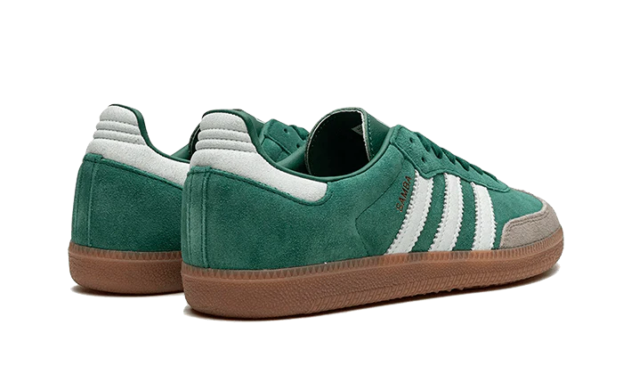 Adidas Samba Collegiate Green Gum Gray Toe