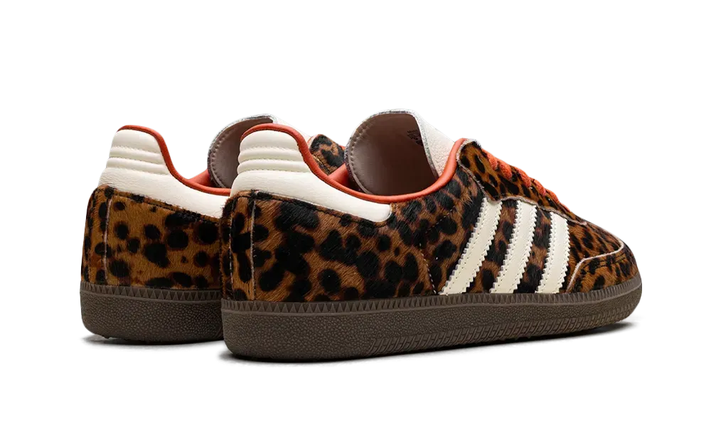 Adidas Samba OG Preloved Red Leopard