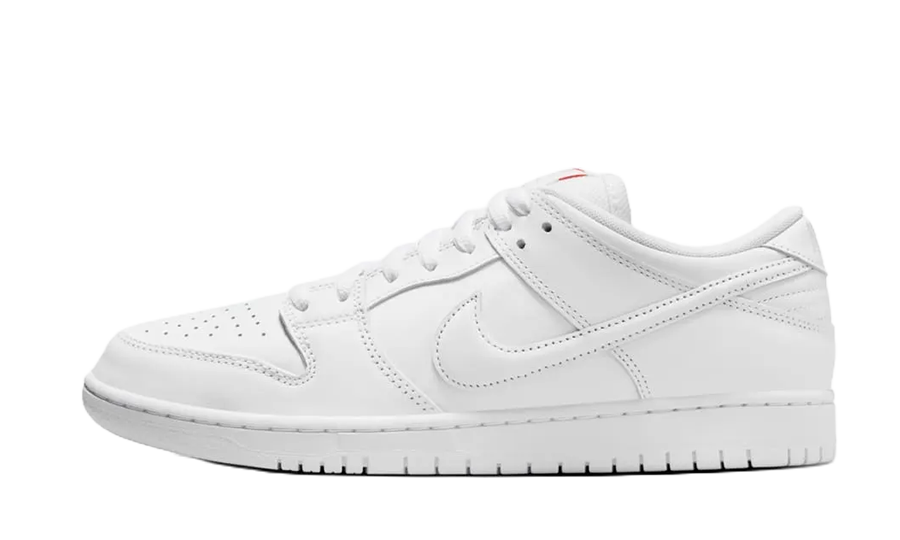 SB Dunk Low Pro Triple White