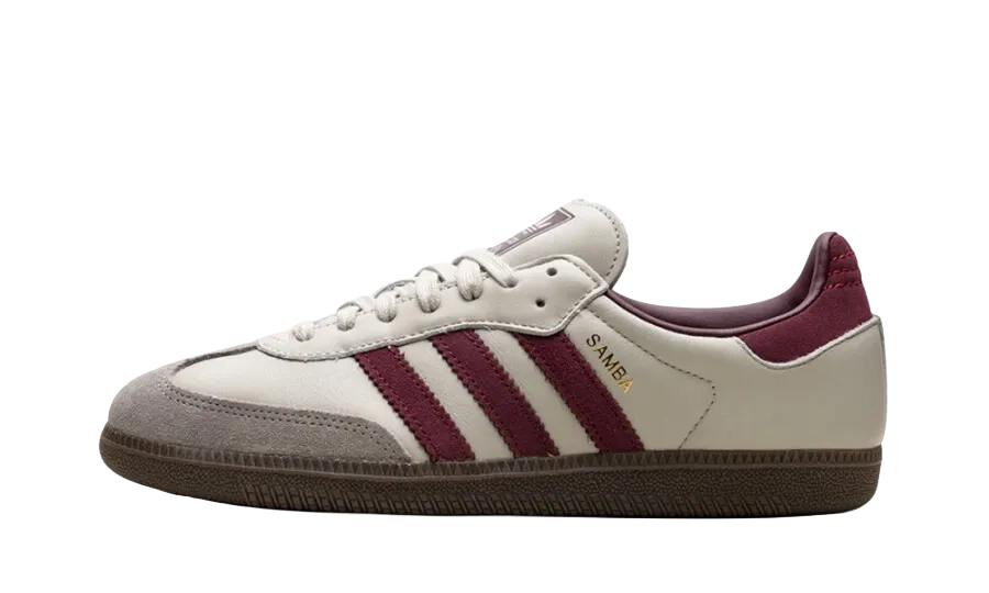 Adidas Samba OG Putty Gray Maroon