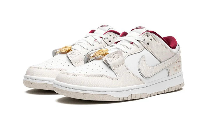 Dunk Low Just Do It White Phantom