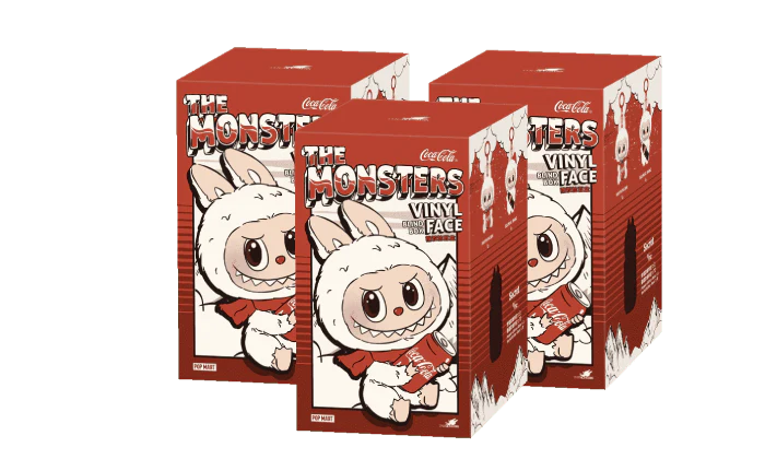 Pop Mart Labubu The Monsters Coca Cola Series Vinyl Face Sealed Case