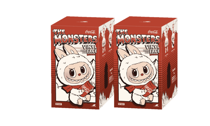 Pop Mart Labubu The Monsters Coca Cola Series Vinyl Face Sealed Case