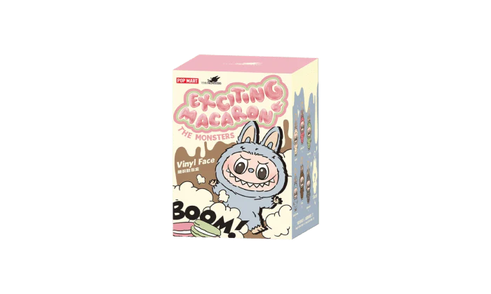 the monsters macaron Pop Mart Labubu The Monsters Exciting Macarons Vinyl Face Blind Box