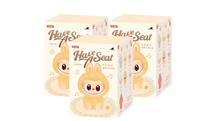 Pop Mart Labubu The Monsters Have a Seat Vinyl Plush Blind Box