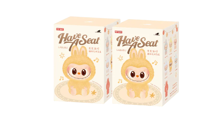 Pop Mart Labubu The Monsters Have a Seat Vinyl Plush Blind Box