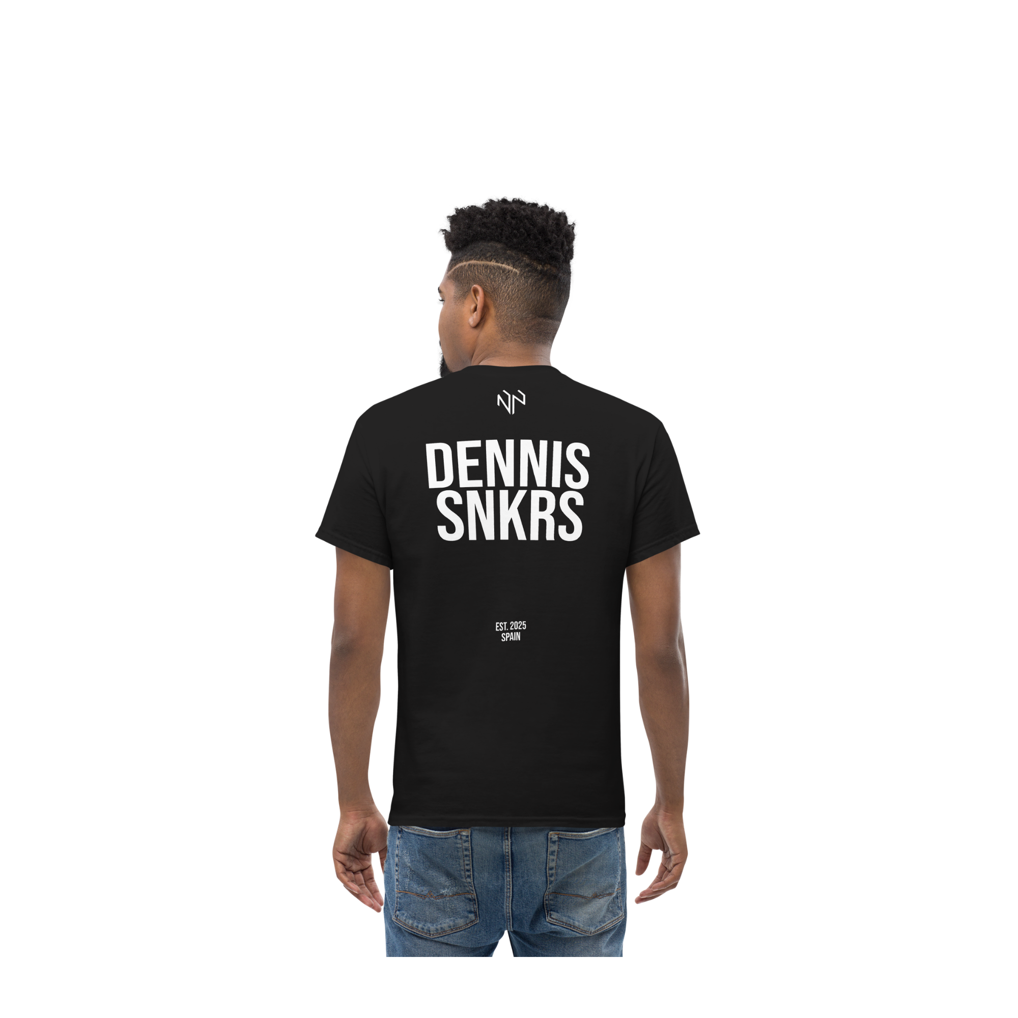 Dennis SNKRS Essential Tee - White Logo