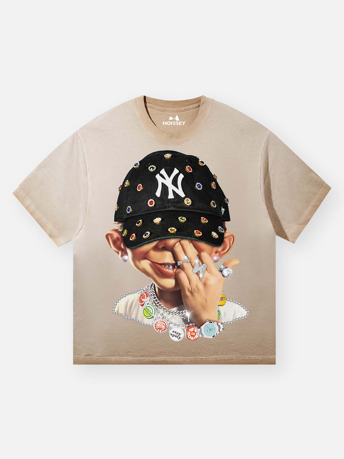 Bad Boy Trendy Gradient Print T-shirt