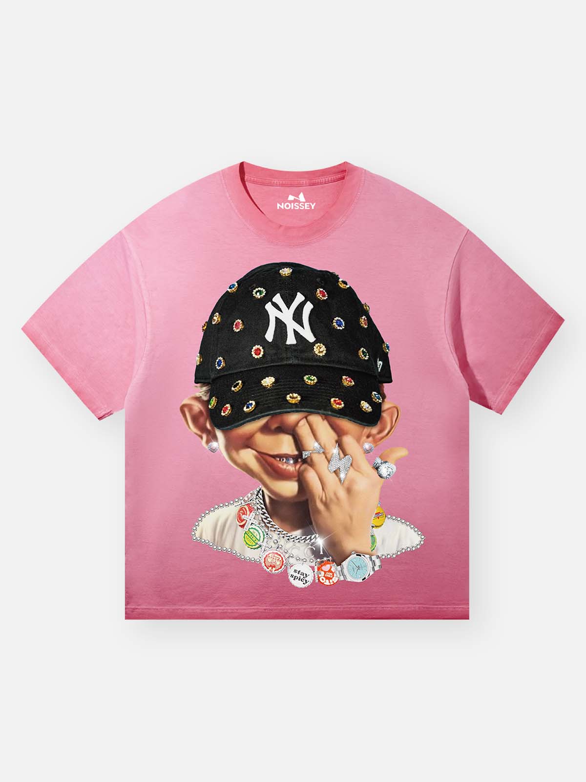 Bad Boy Trendy Gradient Print T-shirt