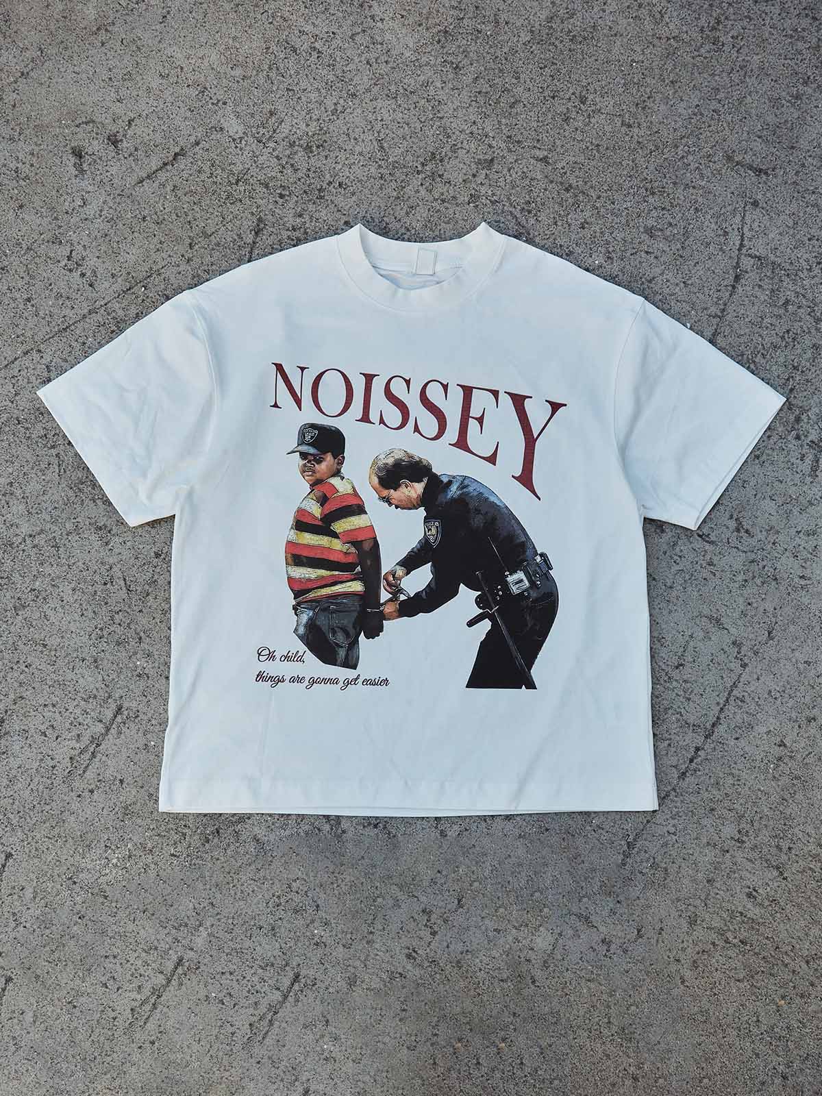 NOISSEY "Frozen Moment" Cinema Art Tee - Vintage Noir Graphic T-Shirt