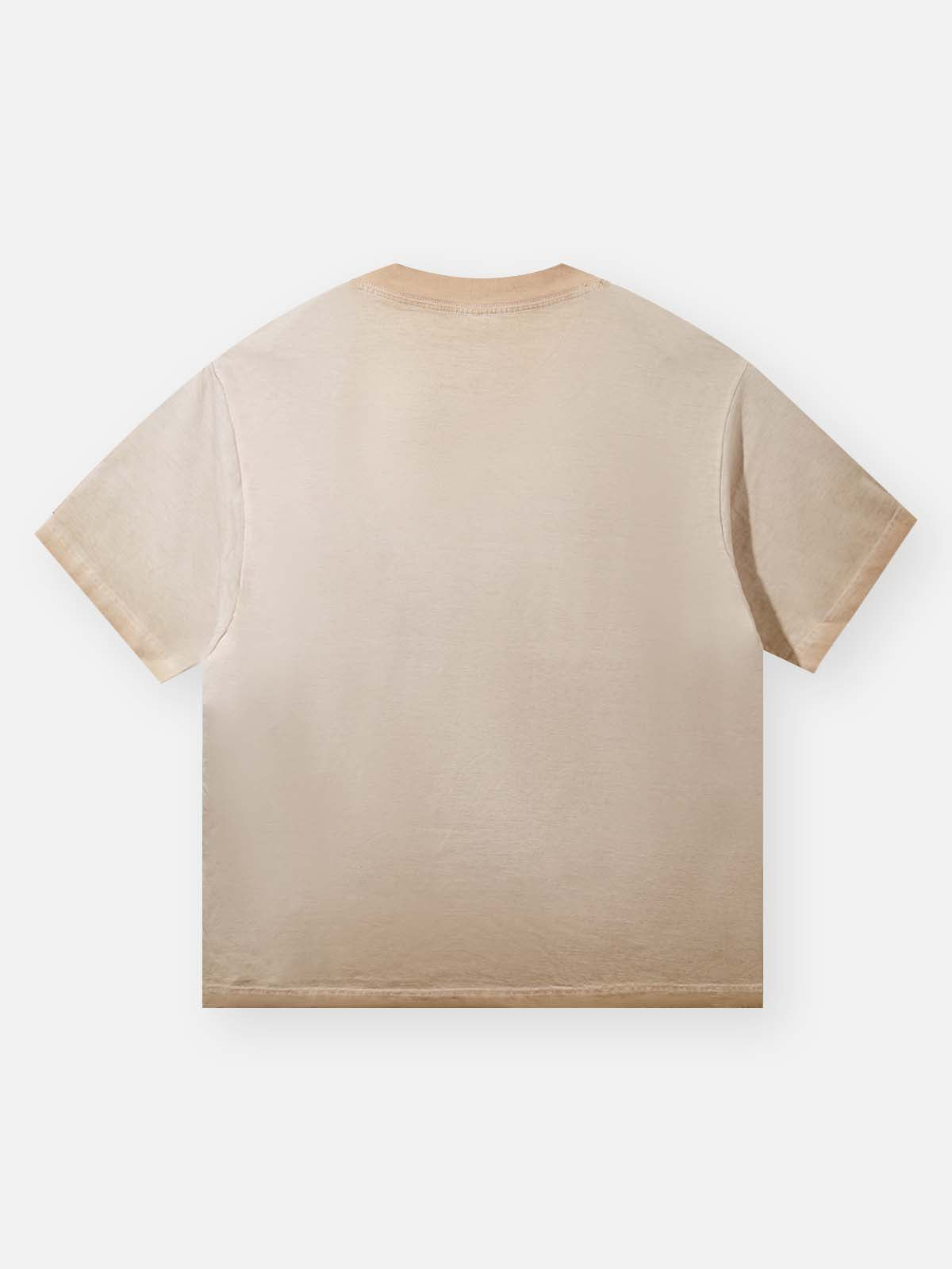 Medieval fresco grillz art print T-shirt