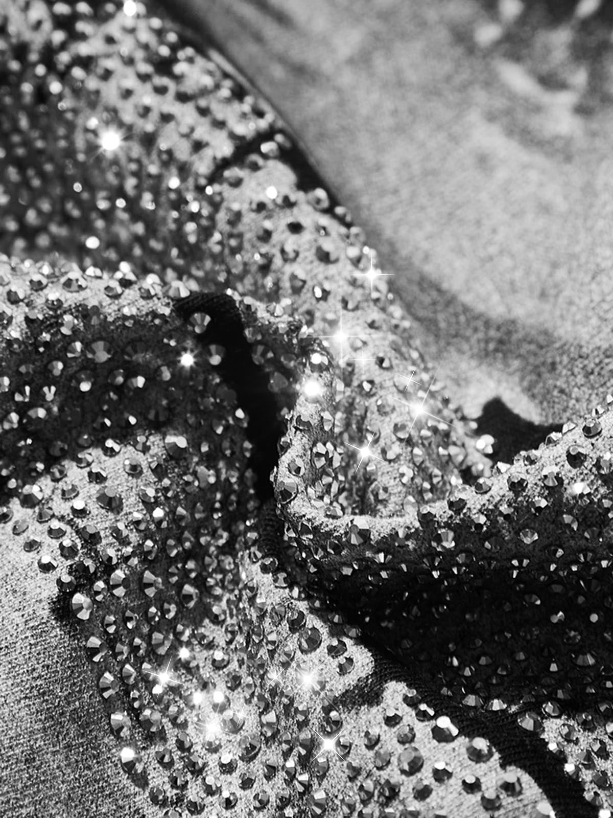 3D Rhinestone Grillz Tee | Authentic "Iced Out" Crystal Detail | NOISSEY