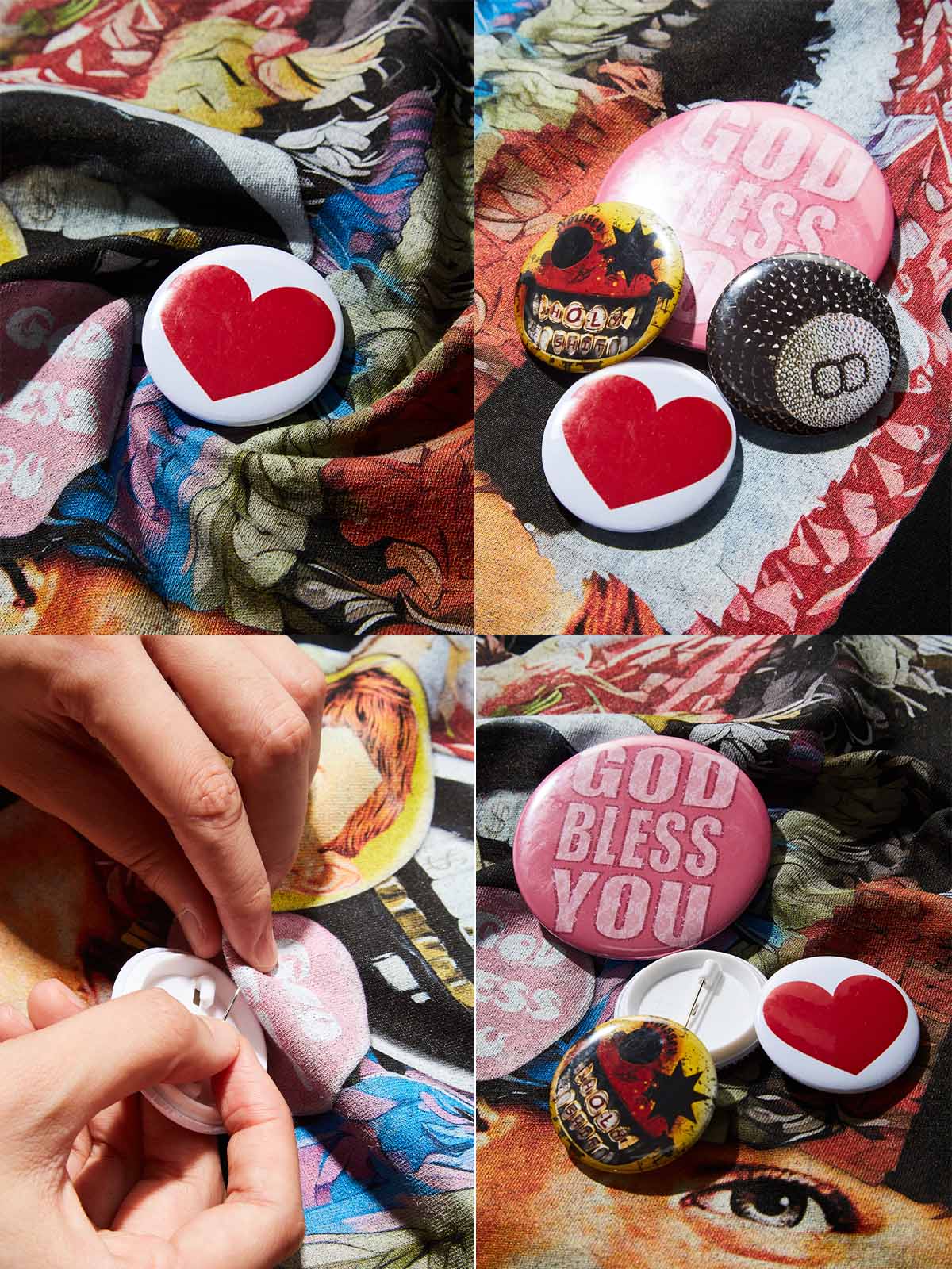 DIY Bad Boy with Knitted Cap Print Tank Top