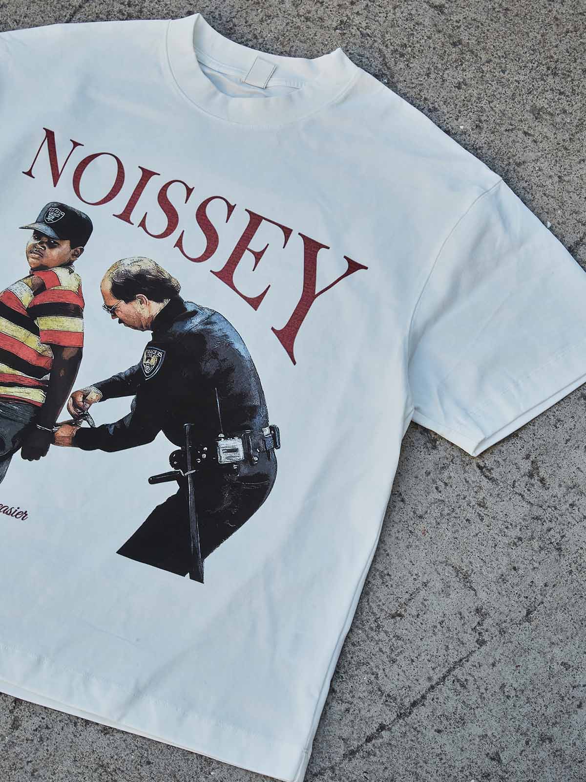 NOISSEY "Frozen Moment" Cinema Art Tee - Vintage Noir Graphic T-Shirt