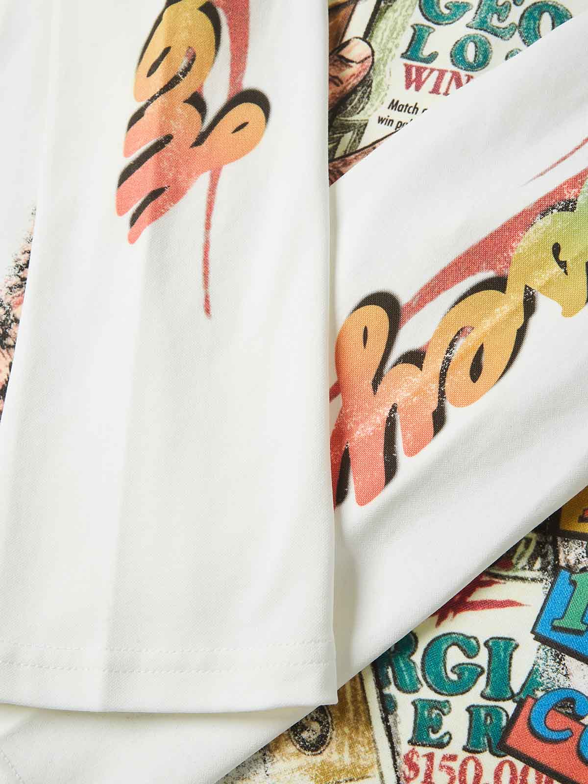 NOISSEY "NO LUCK ALL GOD" GRAFFITI ARTWORK SWEATSHIRT