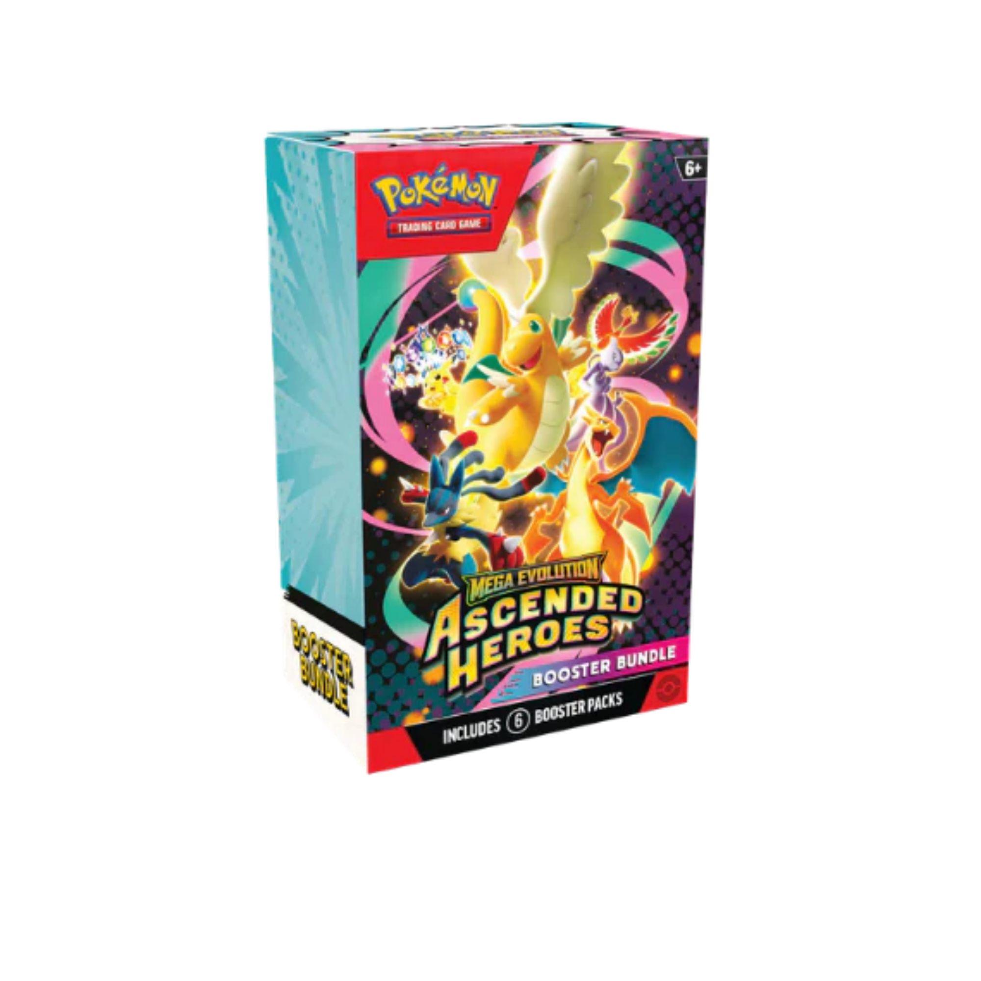 Pokémon TCG: Mega Evolution Ascended Heroes Booster Bundle (6 Booster Packs). (English)