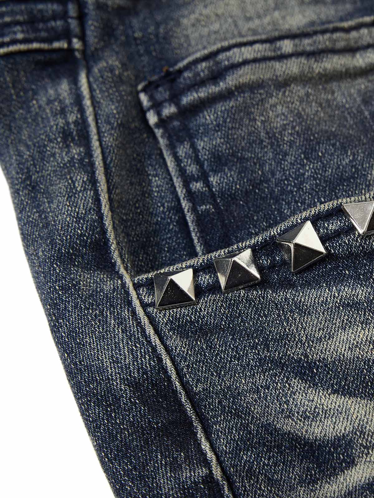 NOISSEY VINTAGE WASH FLARE JEANS - RUNS SMALL | STACKED DENIM