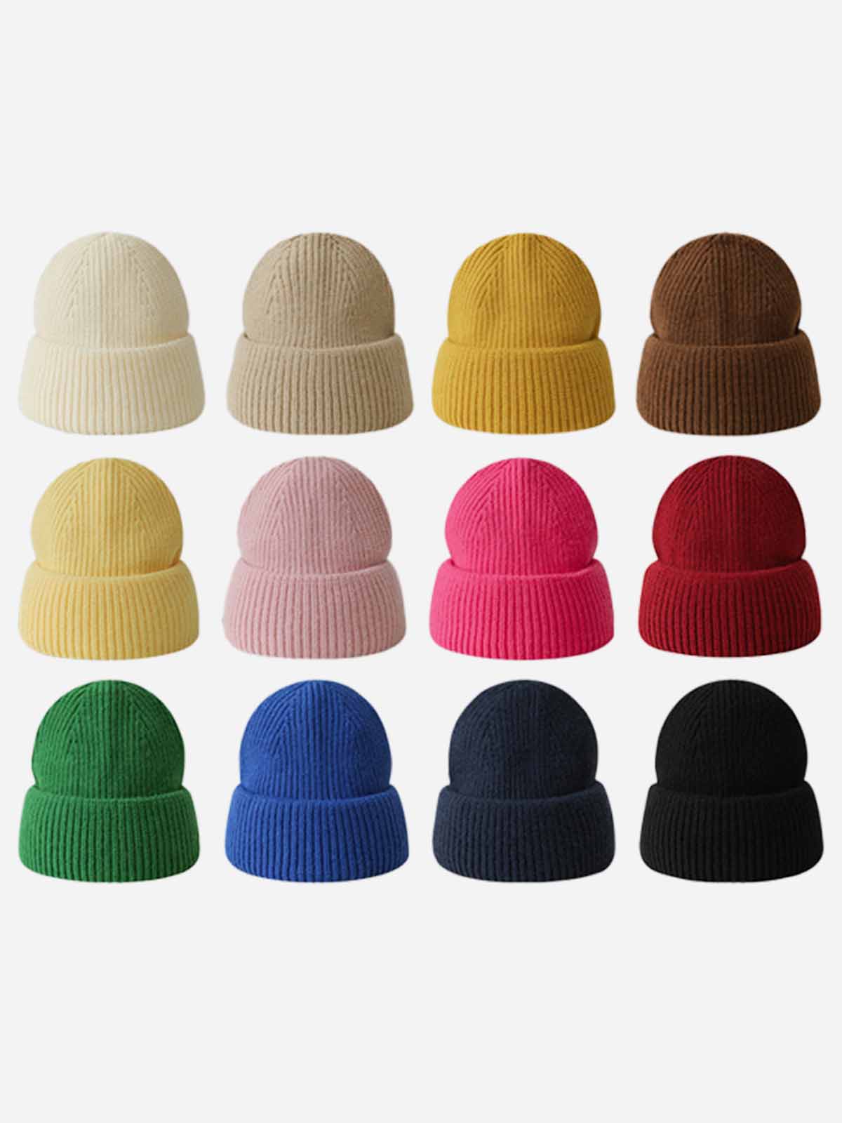 Winter Thick Warm Knitted Beanie
