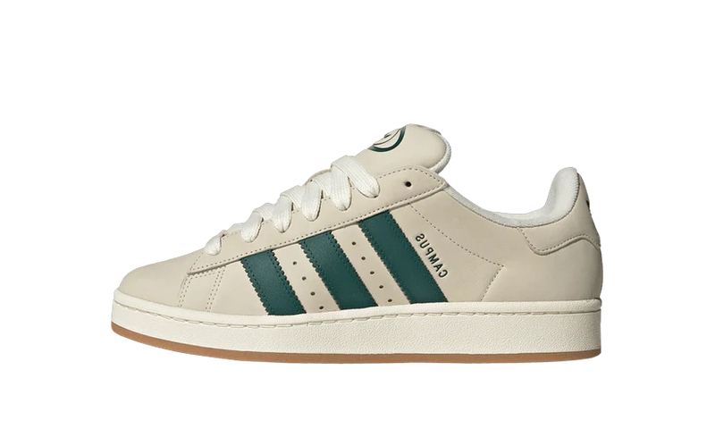 Adidas Campus 00s Cream White Collegiate Green