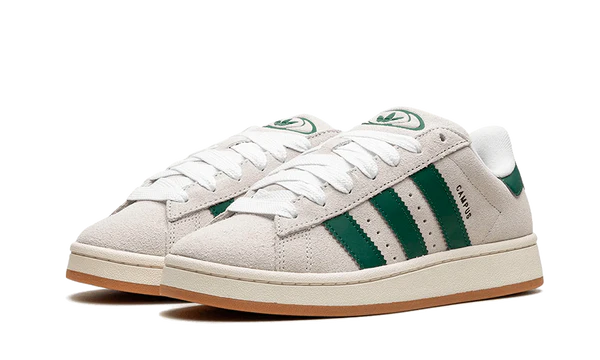 Adidas Campus 00s Crystal White Dark Green