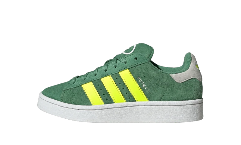 Adidas Campus 00s Preloved Green Solar Yellow