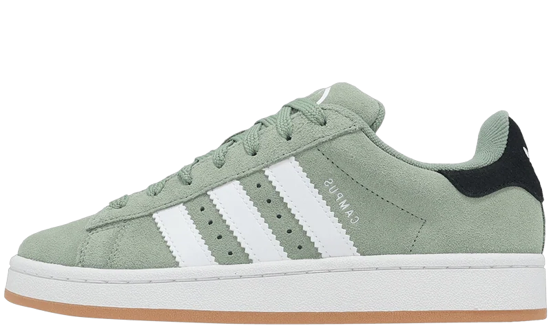 Adidas Campus 00s Silver Green Cloud White Gum