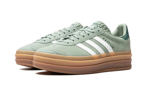Adidas Gazelle Bold Silver Green