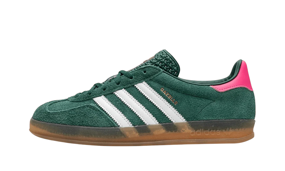 Adidas Gazelle Indoor Collegiate Green Lucid Pink