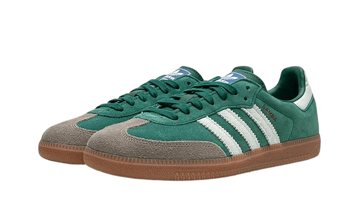 Adidas Samba Collegiate Green Gum Gray Toe