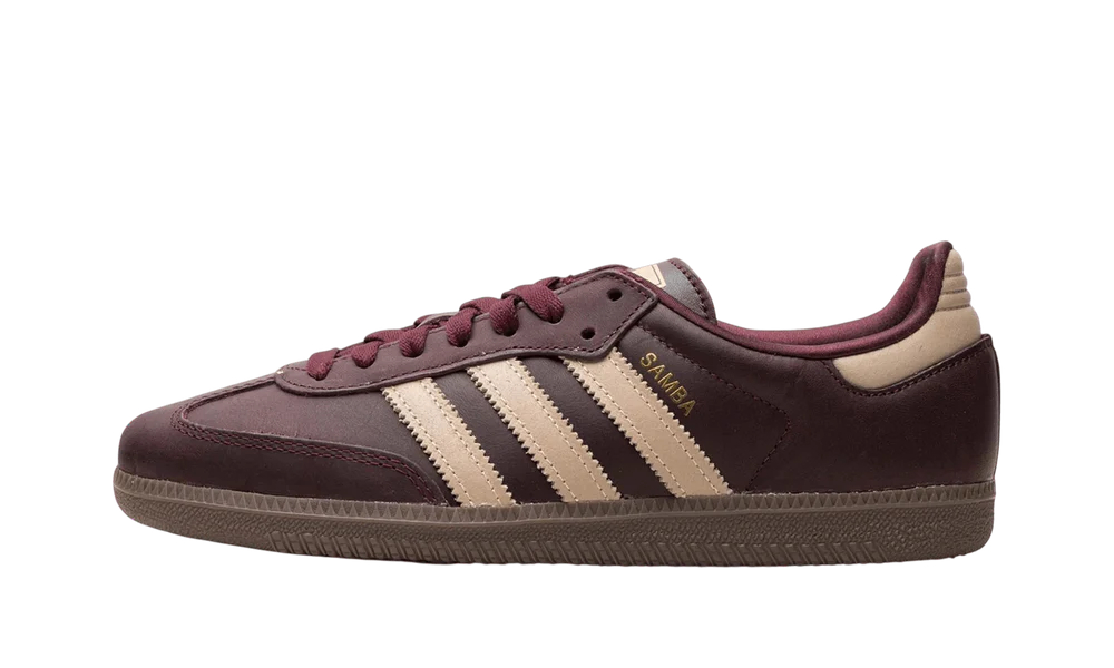 Adidas Samba OG Maroon Crystal Sand