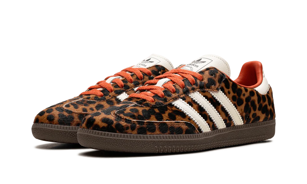 Adidas Samba OG Preloved Red Leopard