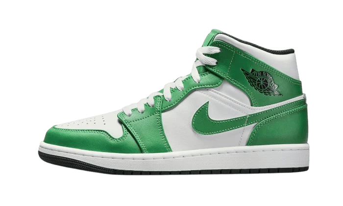 Air Jordan 1 Mid Lucky Green