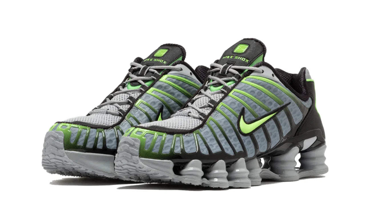 Nike Shox TL Wolf Gray Lime Blast