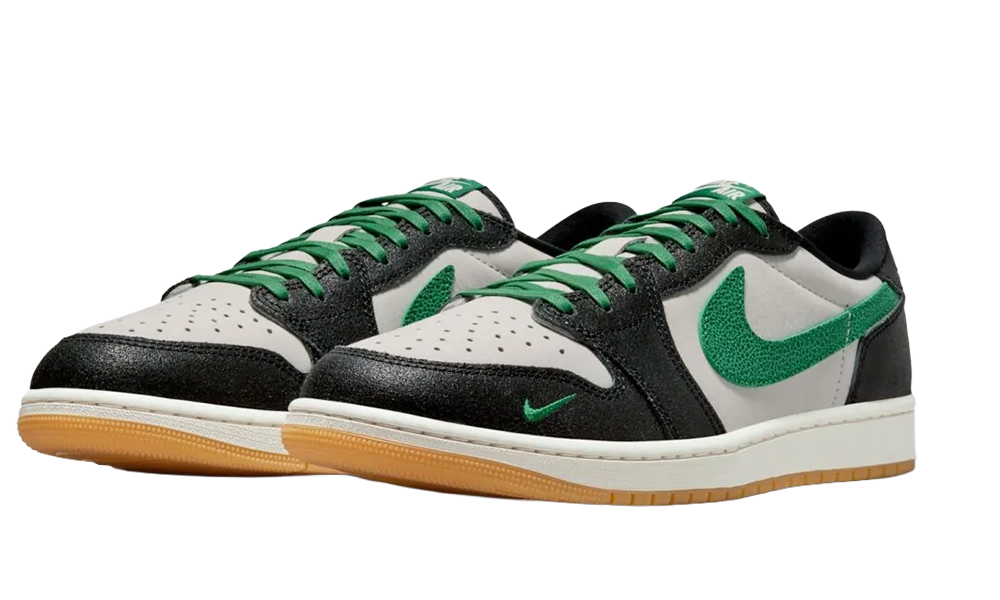 Air Jordan 1 Retro Low OG Phantom Pine Green