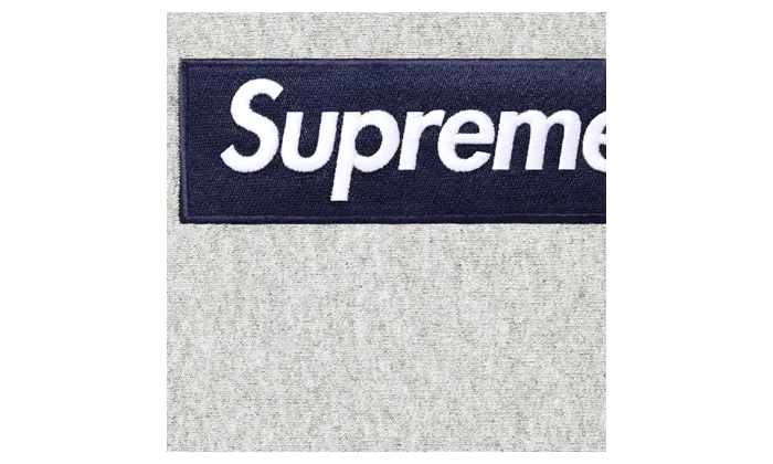 Supreme Hoodie Box Logo Grey (FW25)