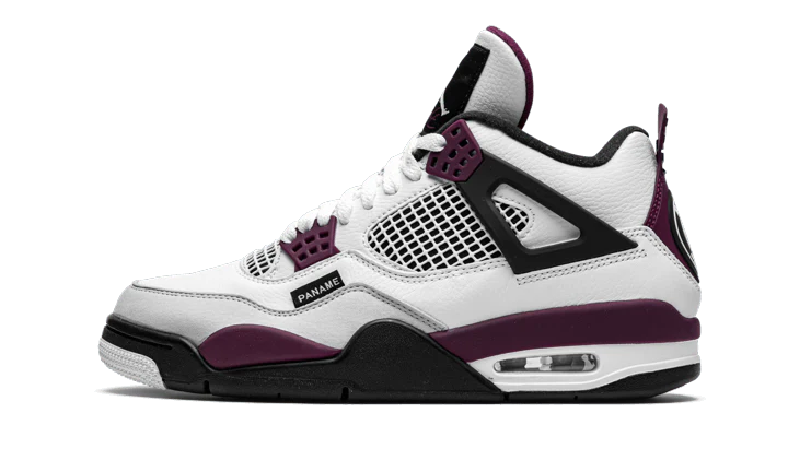 Air Jordan 4 PSG Neutral Gray Bordeaux 