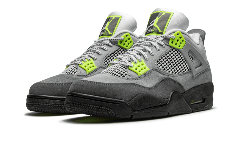 Air Jordan 4 Neon Volt 